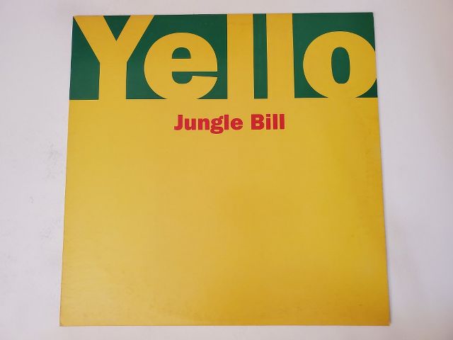 Yello Jungle Bill vinyl record