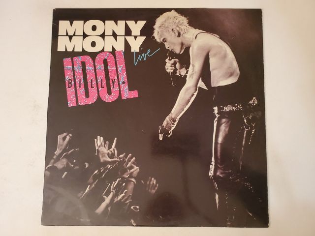Billy Idol Mony Mony Live vinyl record