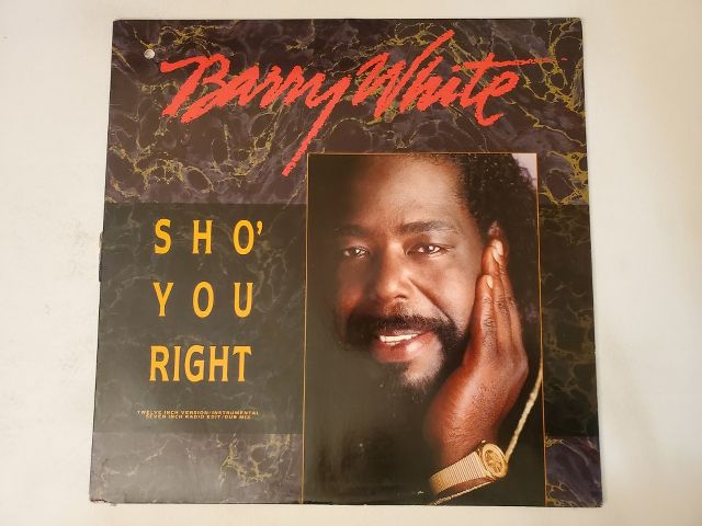 Barry White Sho' You Right vinyl record