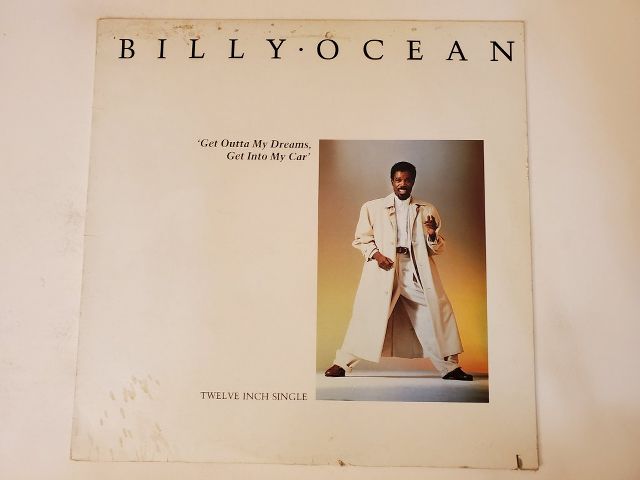 Billy Ocean Get Outta My Dreams, Get Into My Car vinyl record