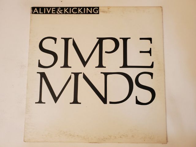Simple Minds Alive & Kicking vinyl record