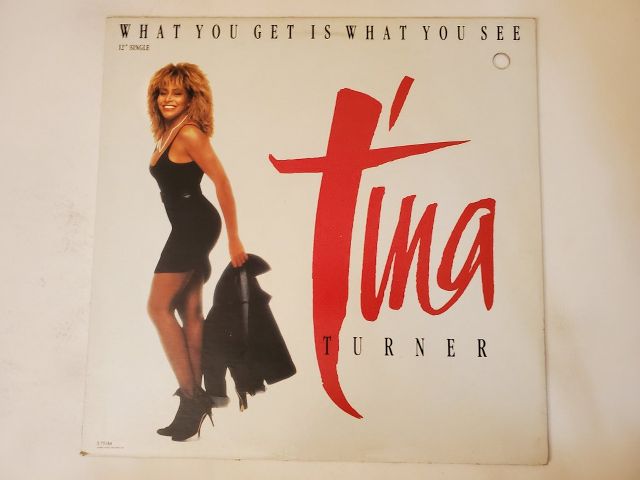Tina Turner What You Get Is What You See vinyl record
