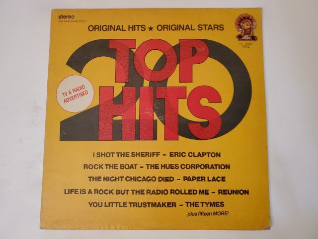 Various Artists 20 Top Hits vinyl record