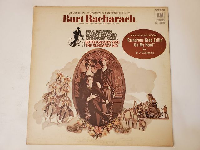 Burt Bacharach Butch Cassidy and the Sundance Kid (Original Score) vinyl record