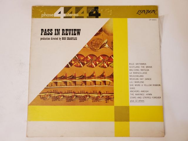 Bob Sharples Pass In Review vinyl record