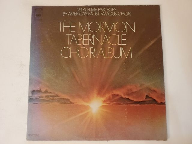 Mormon Tabernacle Choir 23 All-Time Favorites by America's Most Famous Choir: The Mormon Tabernacle Choir Album vinyl record