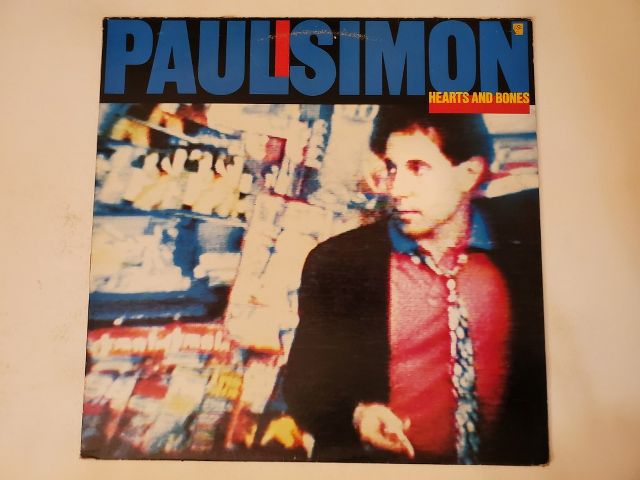 Paul Simon Hearts and Bones vinyl record
