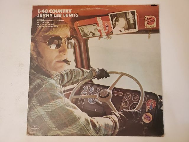 Jerry Lee Lewis I-40 Country vinyl record