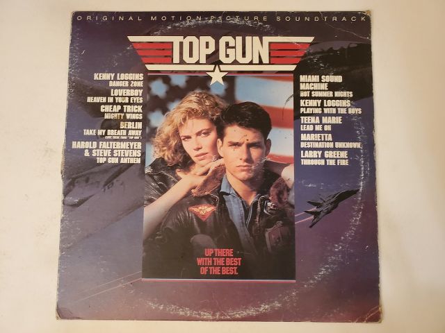 Various Artists Top Gun (Original Motion Picture Soundtrack) vinyl record