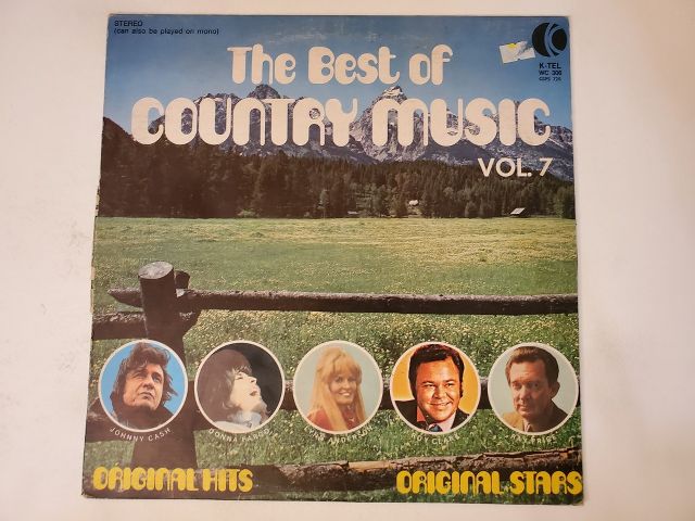 Various Artists The Best of Country Music Vol. 7 vinyl record