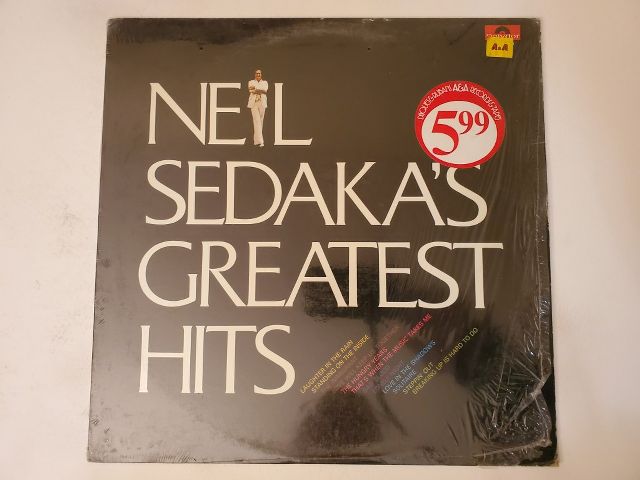 Neil Sedaka Neil Sedaka's Greatest Hits vinyl record