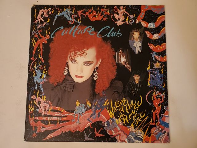 Culture Club Waking Up with the House on Fire vinyl record
