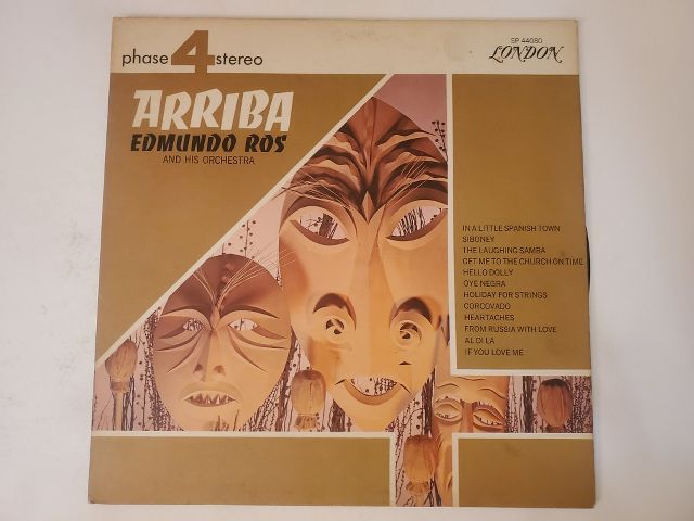 Edmundo Ros and His Orchestra Arriba vinyl record