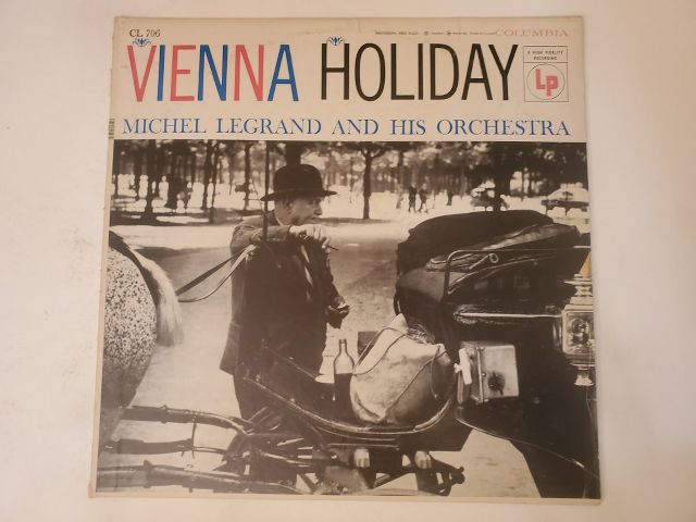 Michel Legrand and His Orchestra Vienna Holiday vinyl record