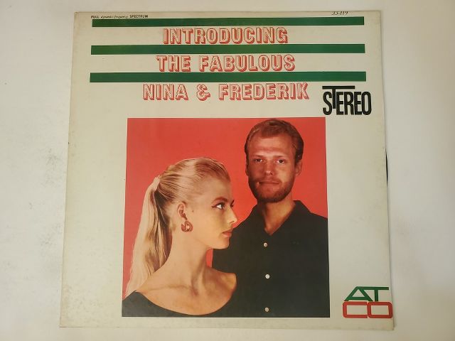 Nina & Frederik Introducing the Fabulous Nina & Frederik vinyl record