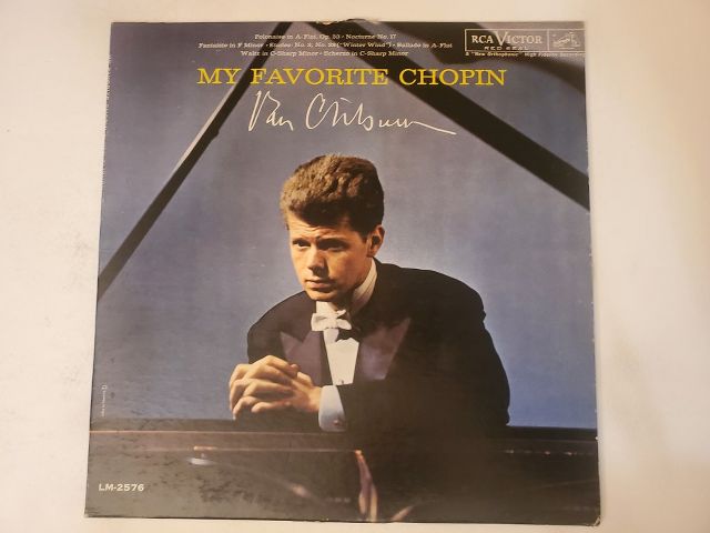 Van Cliburn My Favorite Chopin vinyl record