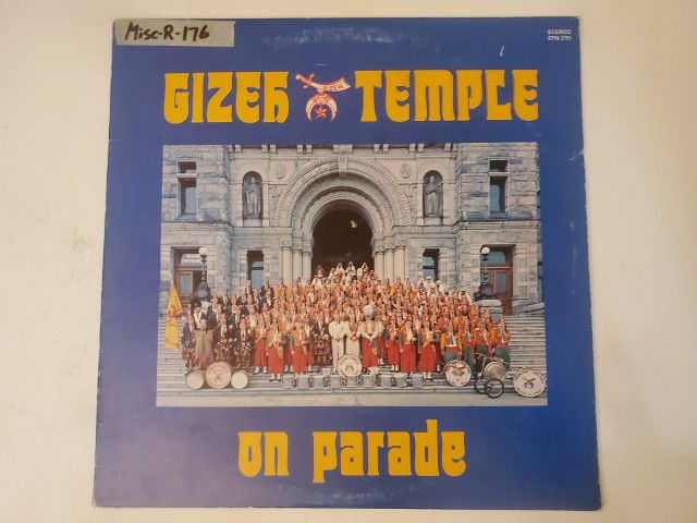 Gizeh Temple On Parade vinyl record