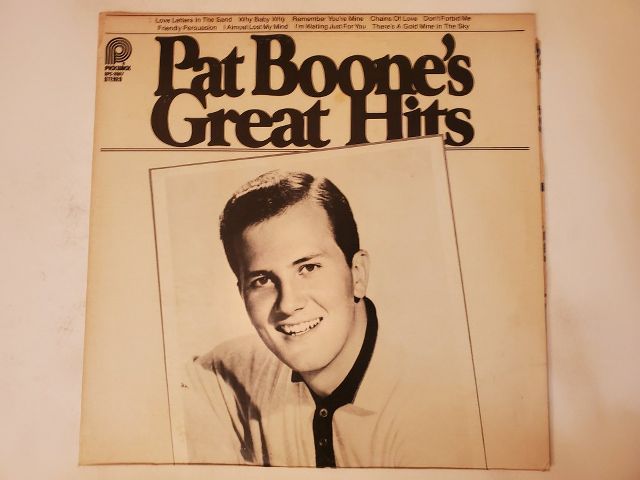 Pat Boone Pat Boone's Great Hits vinyl record
