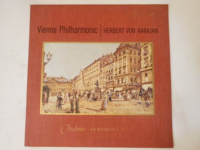 Herbert von Karajan, Vienna Philharmonic Brahms Symphony No. 1 vinyl record