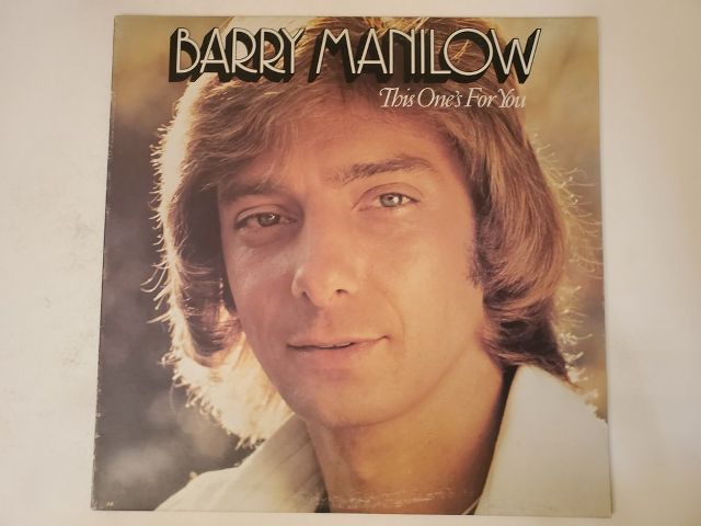 Barry Manilow This One's For You vinyl record