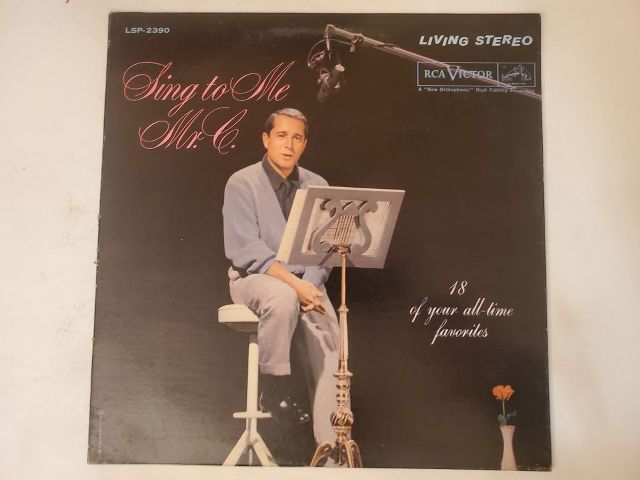 Perry Como Sing to Me Mr. C. vinyl record