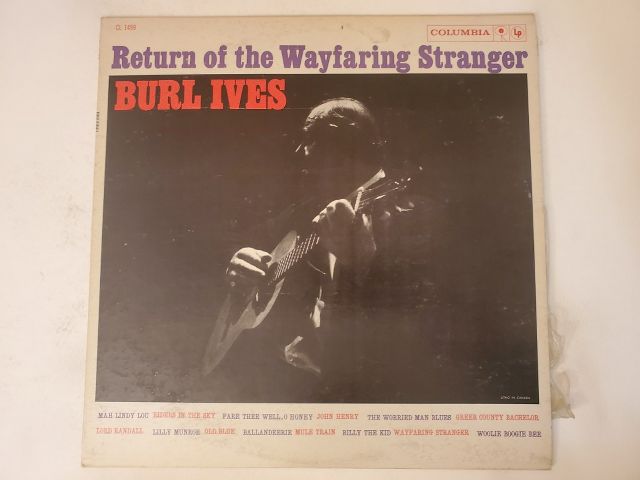 Burl Ives Return of the Wayfaring Stranger vinyl record