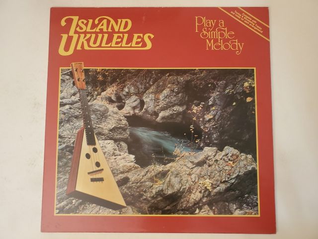 Island Ukuleles Play a Simple Melody vinyl record