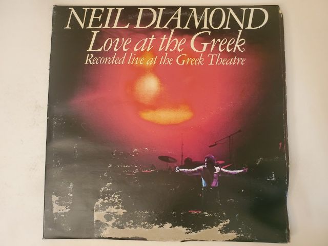 Neil Diamond Love at the Greek vinyl record