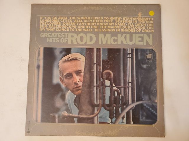 Rod McKuen Greatest Hits of Rod McKuen vinyl record