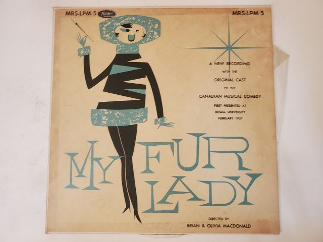 Original Cast My Fur Lady vinyl record