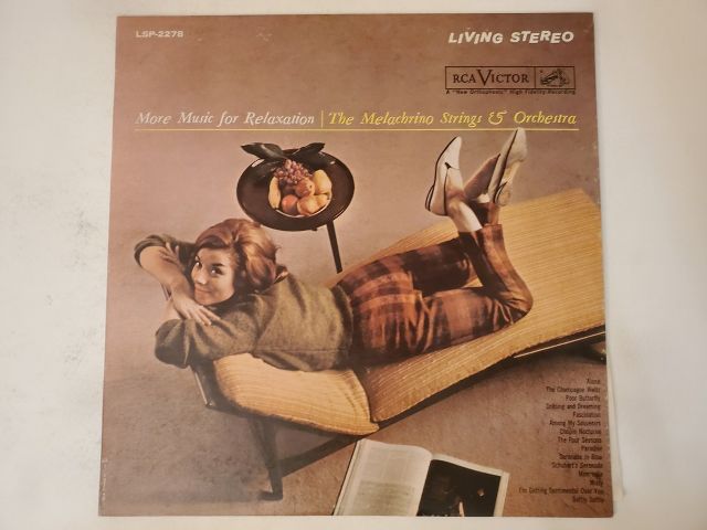 The Melachrino Strings & Orchestra More Music for Relaxation vinyl record