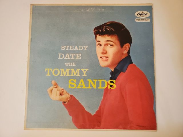 Tommy Sands Steady Date with Tommy Sands vinyl record