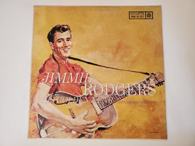 Jimmie Rodgers His Golden Year vinyl record
