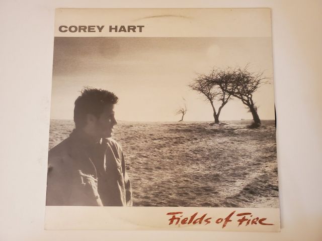 Corey Hart Fields of Fire vinyl record