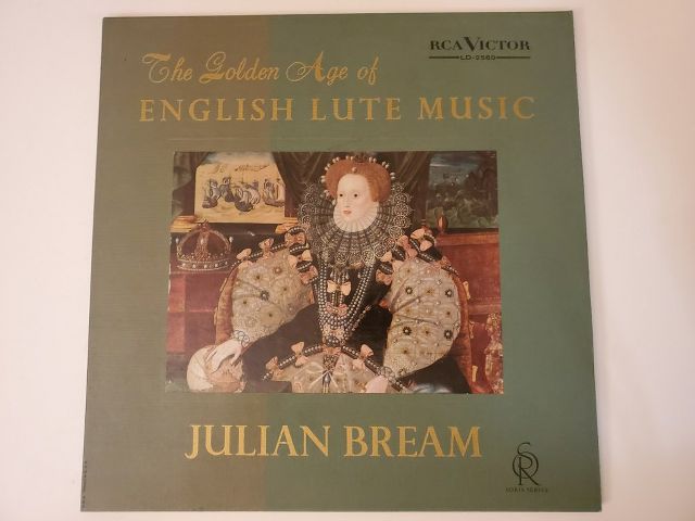 Julian Bream The Golden Age of English Lute Music vinyl record