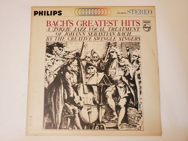 The Swingle Singers Bach's Greatest Hits vinyl record