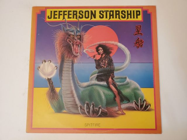 Jefferson Starship Spitfire vinyl record
