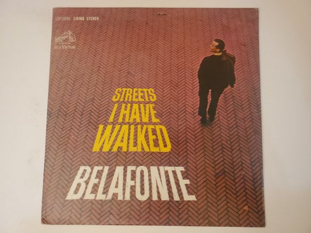 Belafonte Streets I Have Walked vinyl record