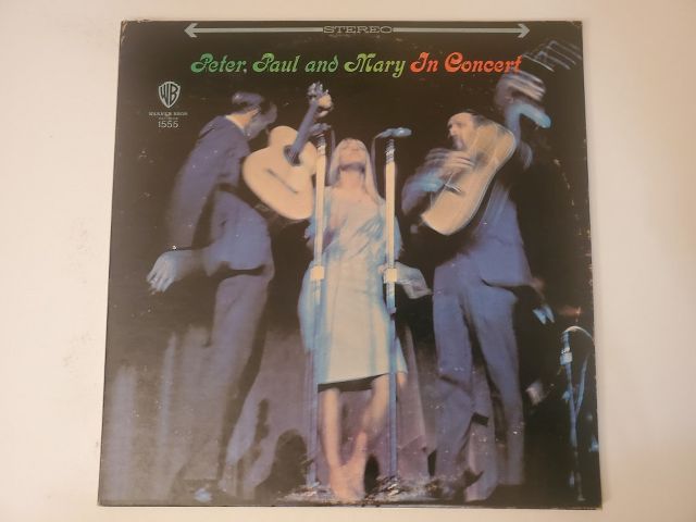 Peter, Paul and Mary In Concert vinyl record