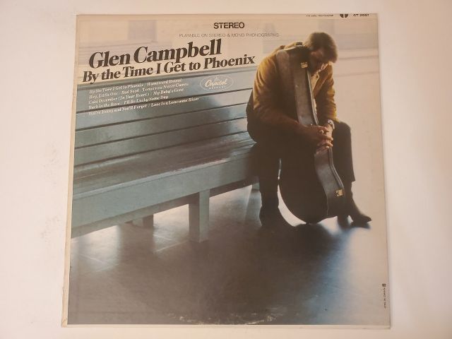 Glen Campbell By the Time I Get to Phoenix vinyl record