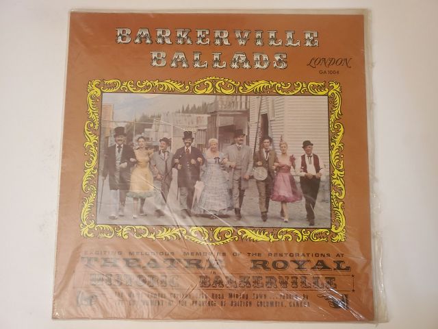 Unknown Barkerville Ballads vinyl record