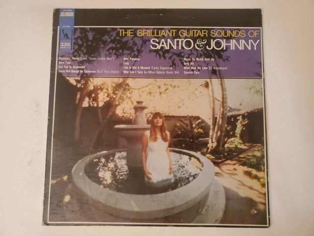 Santo & Johnny The Brilliant Guitar Sounds of Santo & Johnny vinyl record