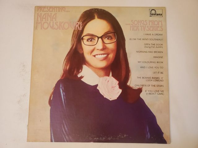 Nana Mouskouri Presenting... Nana Mouskouri - Songs from Her TV Series vinyl record