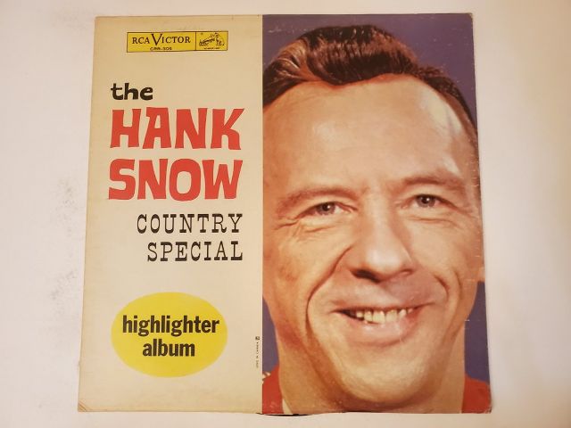 Hank Snow Country Special vinyl record