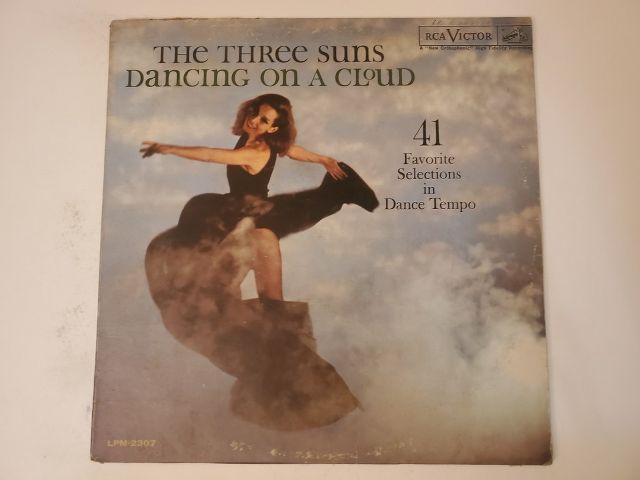 The Three Suns Dancing on a Cloud vinyl record