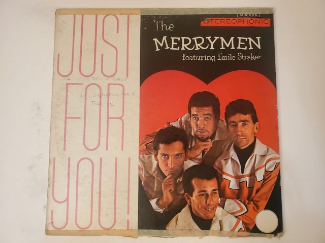 The Merrymen featuring Emile Straker Just for You vinyl record