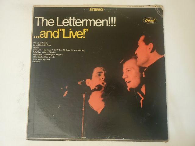 The Lettermen ...and 'Live!' vinyl record
