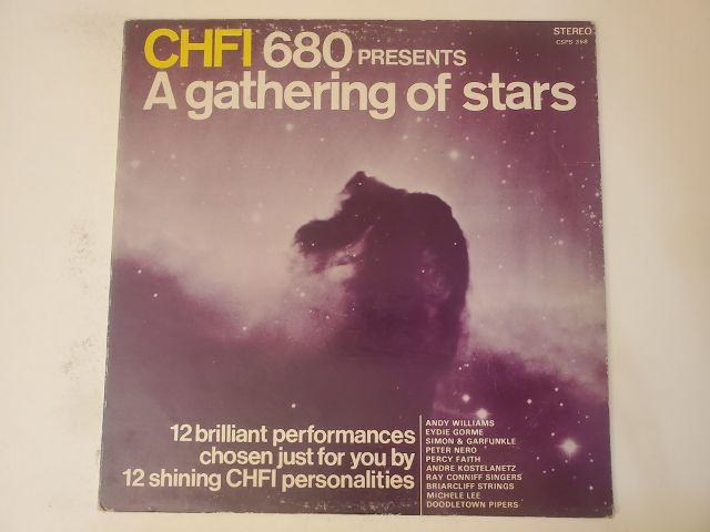 Various Artists CHFI 680 Presents: A Gathering of Stars vinyl record