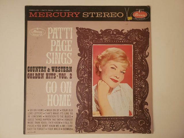 Patti Page Patti Page Sings Country & Western Golden Hits - Vol. 2 vinyl record