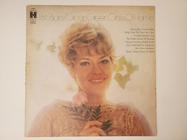 Patti Page Green Green Grass of Home vinyl record